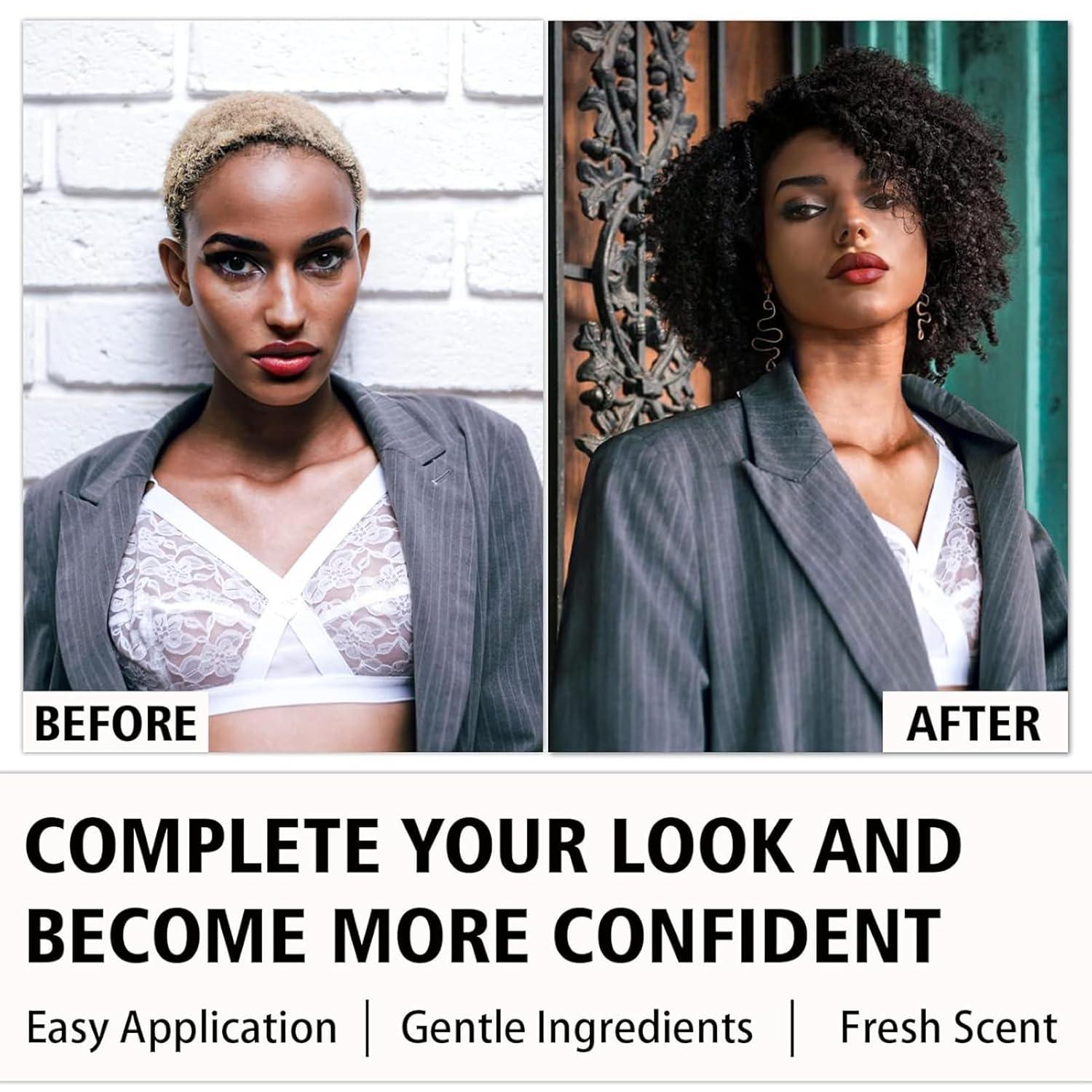 image845 fl oz Lace Melting and Holding Spray GlueLess Hair Adhesive for Wigs Lace Bond Adhesive Spray Wig Spray for Closure Wigs Closure Front Extensions Strong Natural Finishing Hold with Control