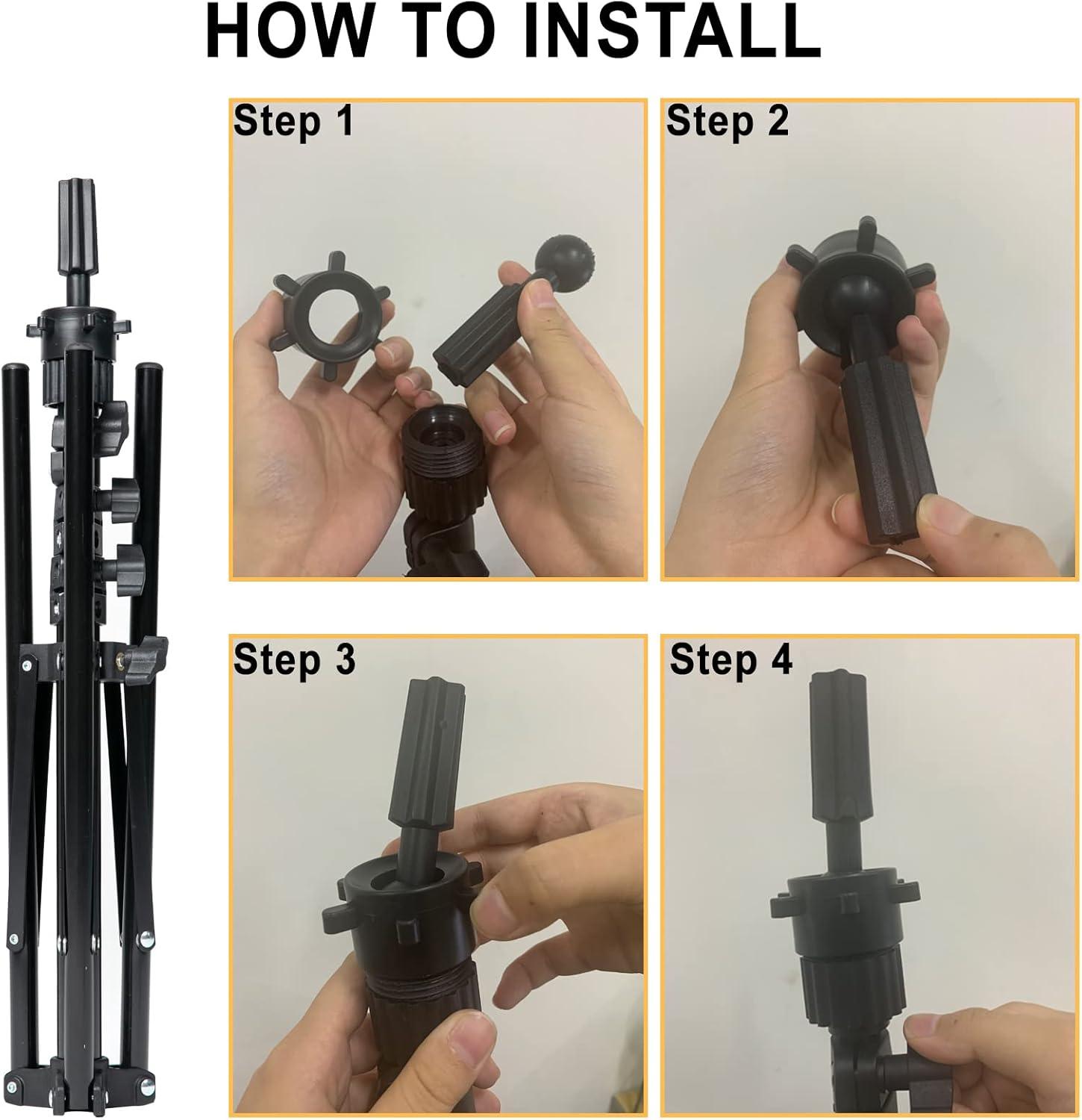 imageElectric Hot Comb Hair Straightener Deluxe Electrical Straightening Comb Curling Iron for Natural Black Wigs Hot Comb Electric for Wigs Pressing Combs with Wig Glue Melting Spray Hair Wax StickGold52pcs