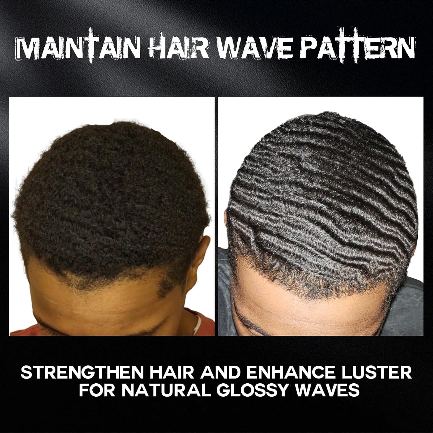 imageGoiple Waves Pomade360 Waves Wash Shampoo Wave Shampoo for Black Men 360 Wave Shampoo Hydration Shampoo Enhance Waves Shampoo Strenghtens Hair Promote Growth Wave Shampoo Setwave shampoo4pcs