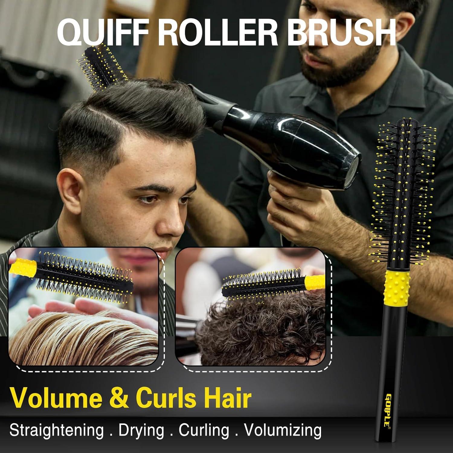 imageHair Styling Combs Set Wide Tooth Texture Comb For Men Hair Brushampamp Styling Comb Set Professional Barber Tools for All Hair Types Hair Styling Powder Natural Look for Mens Flexible Hold Matte Finish