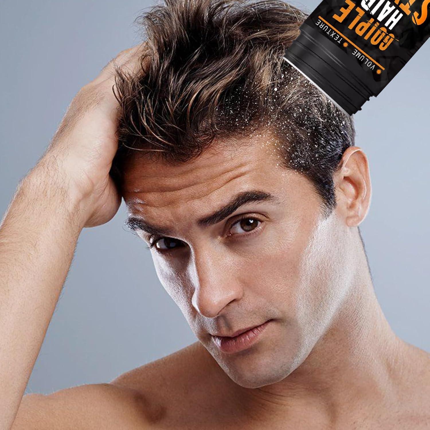 imageHair Styling Powder 105oz Natural Look Styling for Men Volumizing ampamp Texturizing Powder Flexible Hold Easy to Apply Texture with No OilGreasyResidue 3pcshair powder3pcs