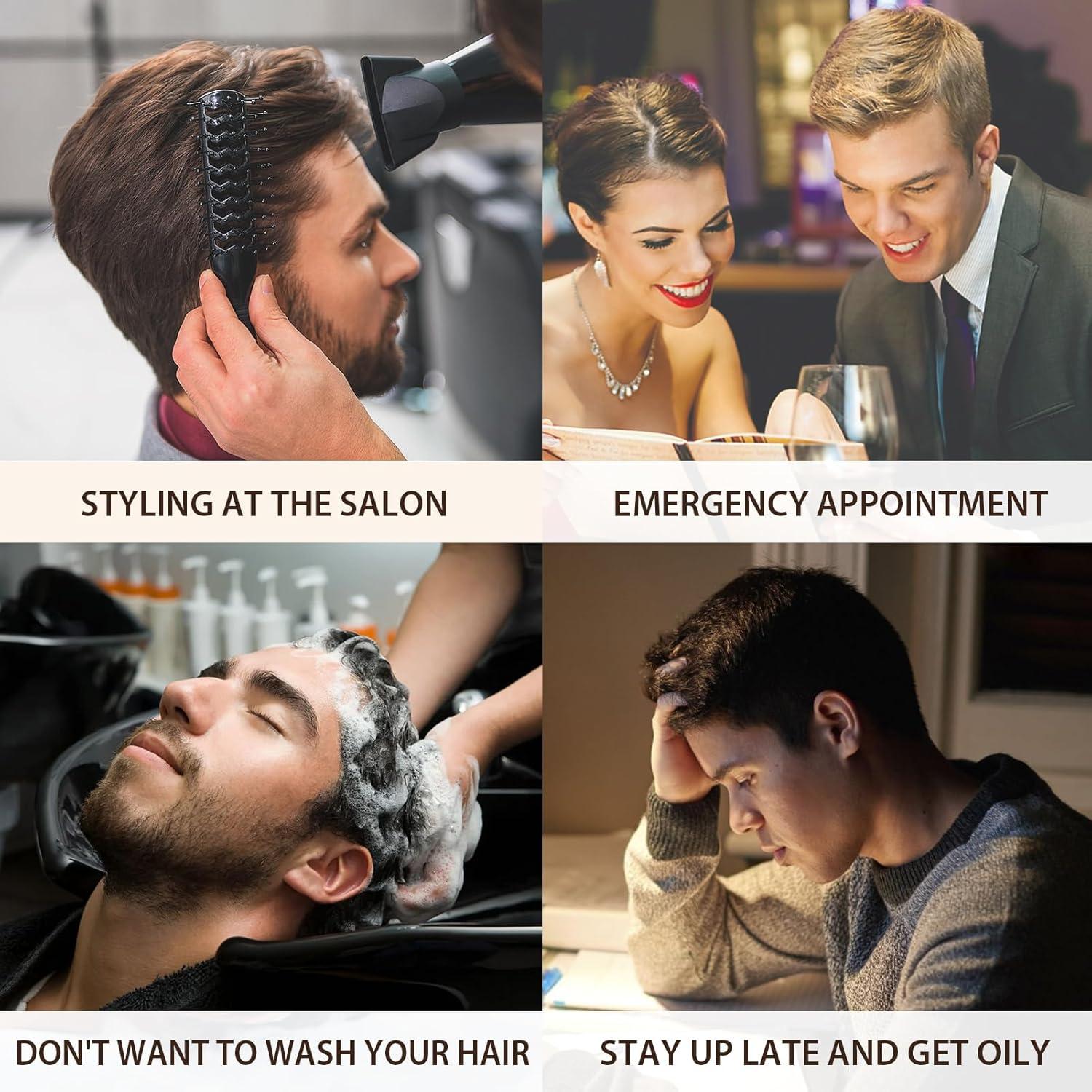 imageHair Styling Powder 105oz Natural Look Styling for Men Volumizing ampamp Texturizing Powder Flexible Hold Easy to Apply Texture with No OilGreasyResidue 3pcshair powder3pcs