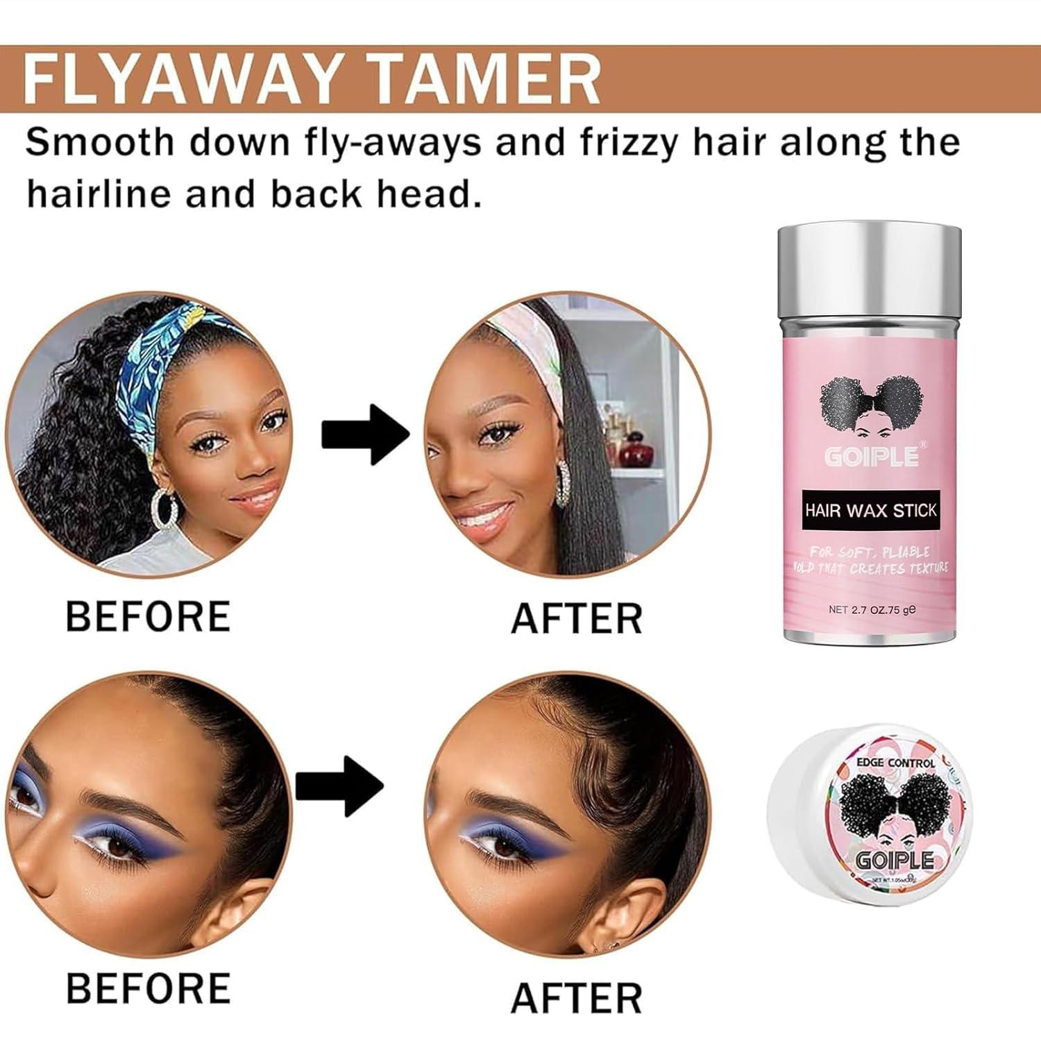 imageLace Tint Mousse Wig Milk Spray for Synthetic Hair Leavein Conditioner Spray Conditioner Detangler Moisturizer Wig Glue for Lace Front Wigs Strong Hold Hair Adhesive Wigs Accessory Essentials KitDark brown16pcs