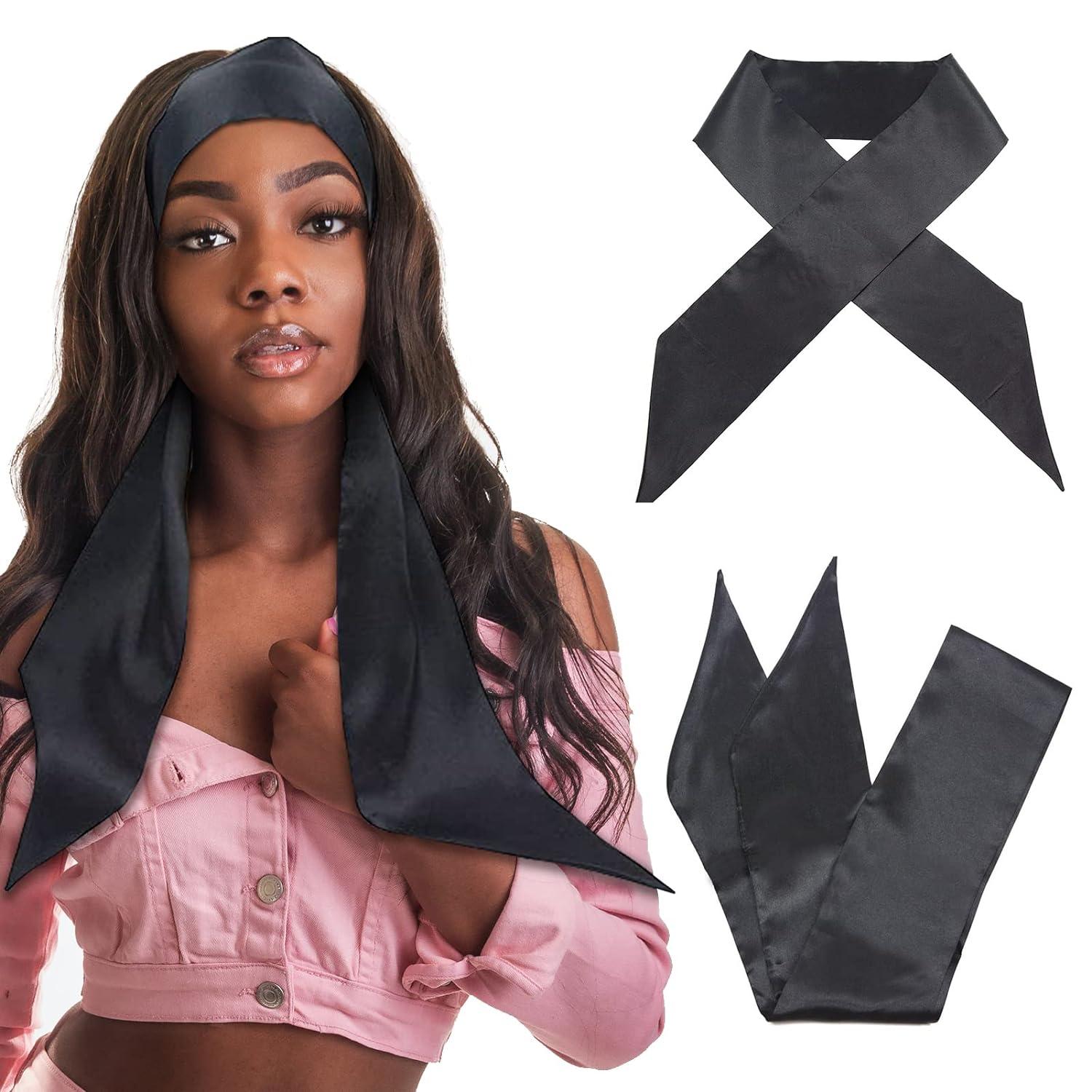 imageWig Accessory Essentials Kit Lace Front Wig Glue ampamp Remover Wig Caps Elastic Band Hair Wax Stick Edge Control Edge Brush Hair Shear Dermaplanning Razor Tool and Edge Scarf 10PCSPink