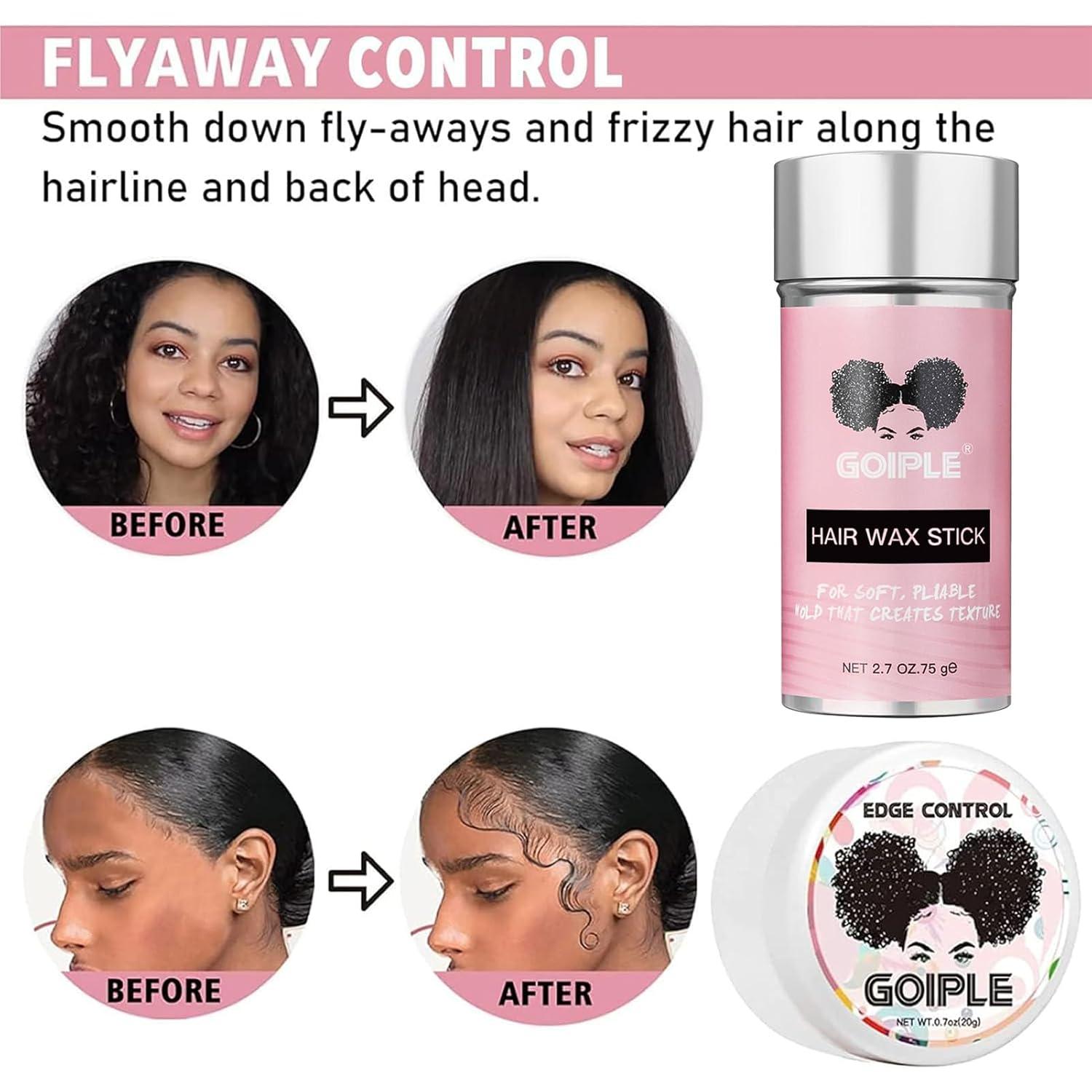 imageWig Accessory Essentials Kit Lace Front Wig Glue ampamp Remover Wig Caps Elastic Band Hair Wax Stick Edge Control Edge Brush Hair Shear Dermaplanning Razor Tool and Edge Scarf 10PCSwig glue kit29pcs