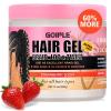 image16oz Big Capacity Braid Gel Good for Twist Locs Braids Edge No Flake Extra Hold High Shine Braiding Gel ampamp Edge Control Loc Gel Long Lasting for Locks Cornrows Smooths ampamp Tames Frizz134oz Strawberry Flavor