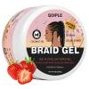 image16oz Big Capacity Braid Gel Good for Twist Locs Braids Edge No Flake Extra Hold High Shine Braiding Gel ampamp Edge Control Loc Gel Long Lasting for Locks Cornrows Smooths ampamp Tames Frizz88ozStrawberry Flover