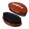 image360 Curved Wave Brush For Men ampamp Beard  Hard Palm Wave Hair Brushes Wave Styler Great for Wolfing  360 Wolfin Pro Nylon Hard Bristle Brush for Barbers ampamp Daily Use Idea for Black Hair Red