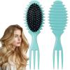 curl brush-green-1pc