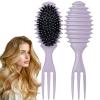 curl brush-purple-1pc