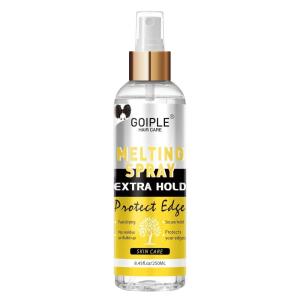 8.45 fl oz Lace Melting and Holding Spray Glue-Less Hair Adhesive for Wigs, Lace Bond Adhesive Spray Wig Spray for Closure Wigs Closure Front Extensions, Strong Natural Finishing Hold with Control