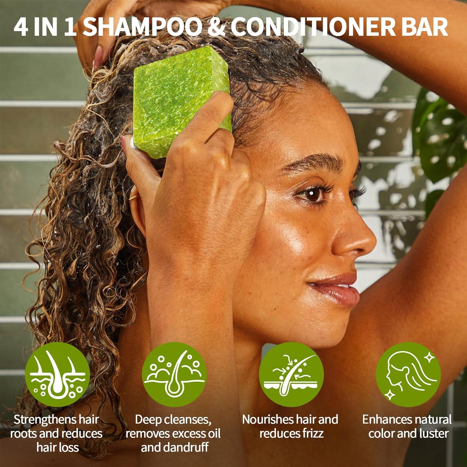 imageLoc Shampoo Bar ampamp Conditioner Braid Shampoo Bar Works for Dreadlocks Microlocs Sisterlocks Braids Remove Product  Rose Water for Hair Loc Spray Moisturizing Refreshing ampamp Wooden Holder