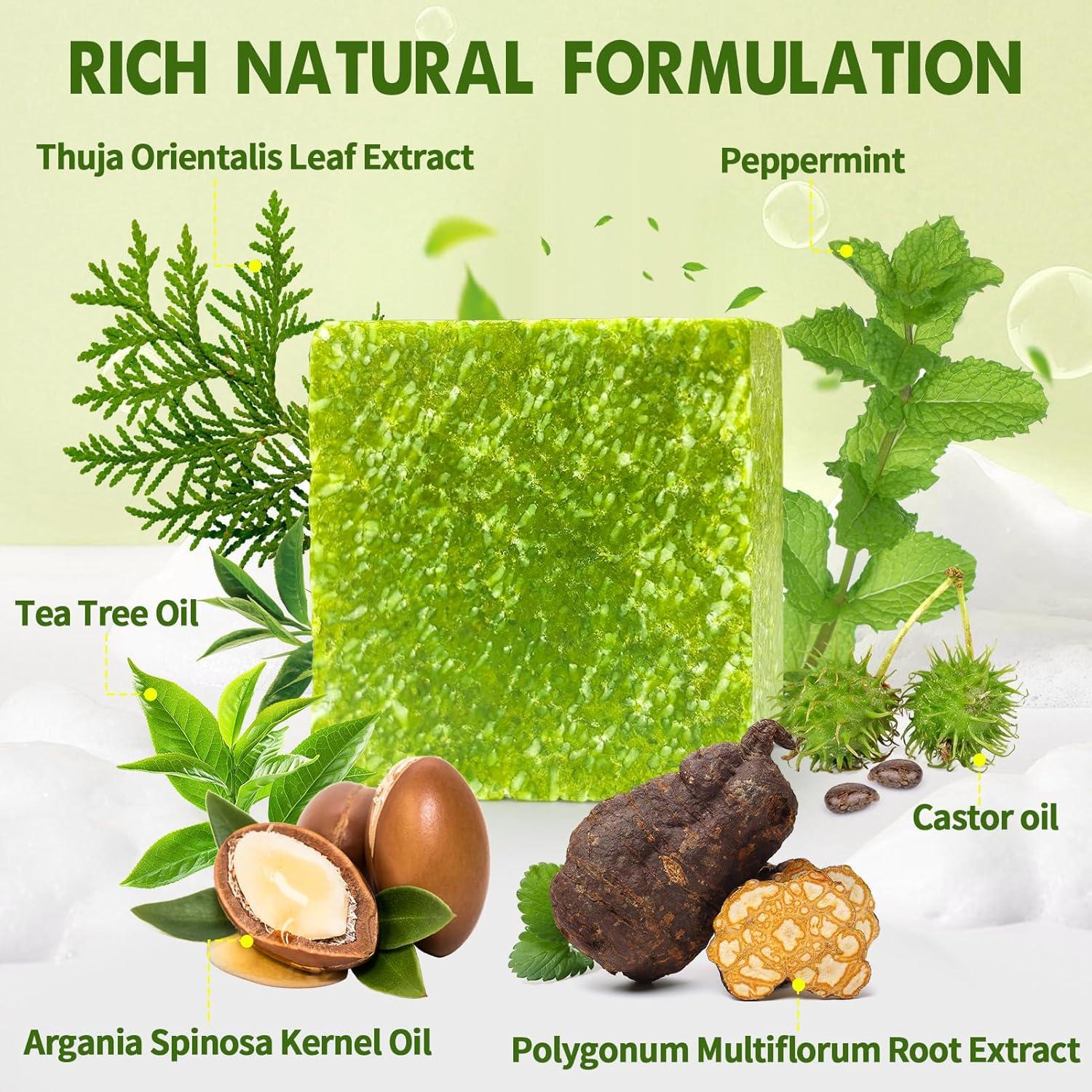 imageLoc Shampoo Bar ampamp Conditioner Braid Shampoo Bar Works for Dreadlocks Microlocs Sisterlocks Braids Remove Product  Rose Water for Hair Loc Spray Moisturizing Refreshing ampamp Wooden Holder