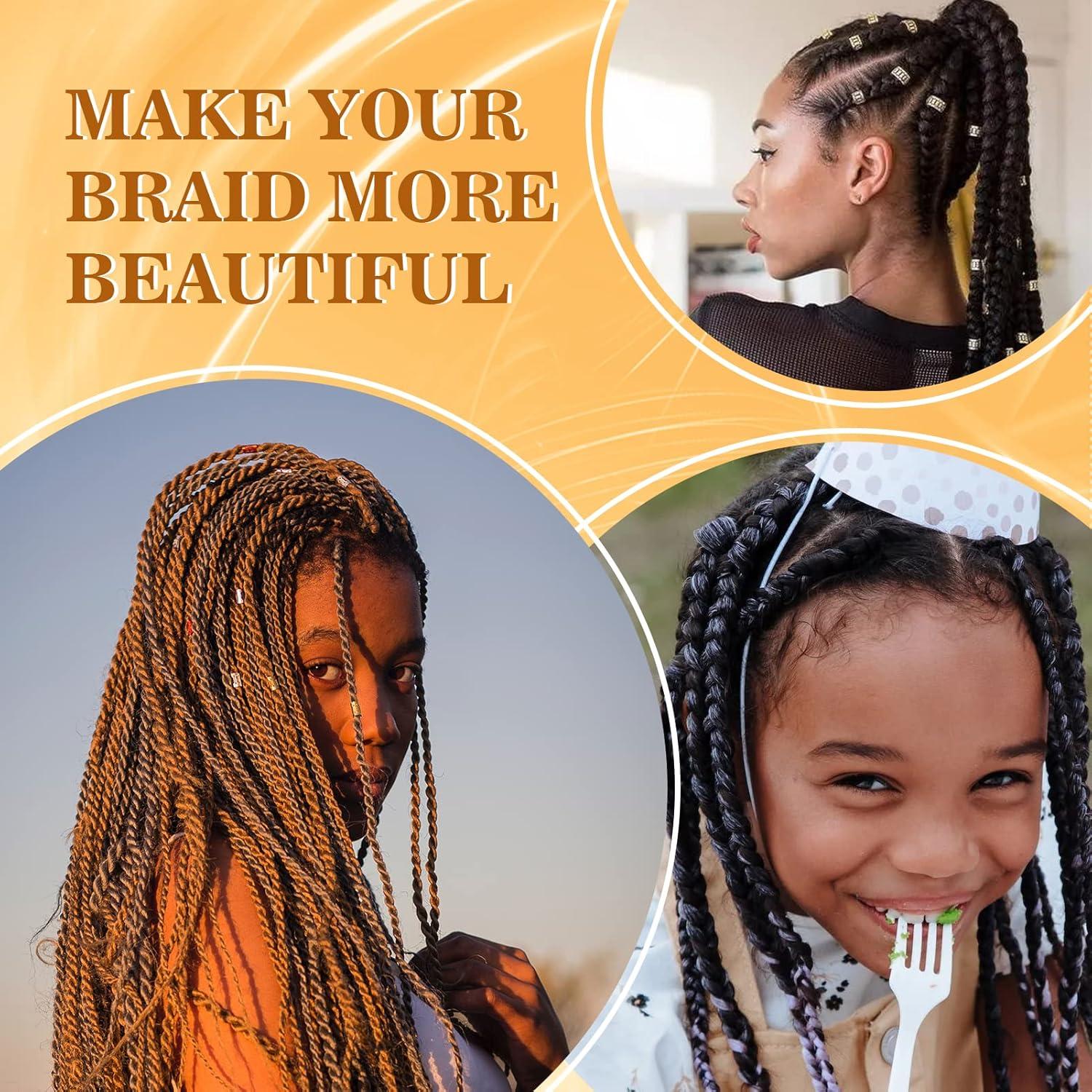 imageStrong Hold Smoothing Braiding Gel for Twists Locs Edges Cornrows  With Hair Braiding Tools Magnetic Pin Wristband Comb  No Flake High Shine