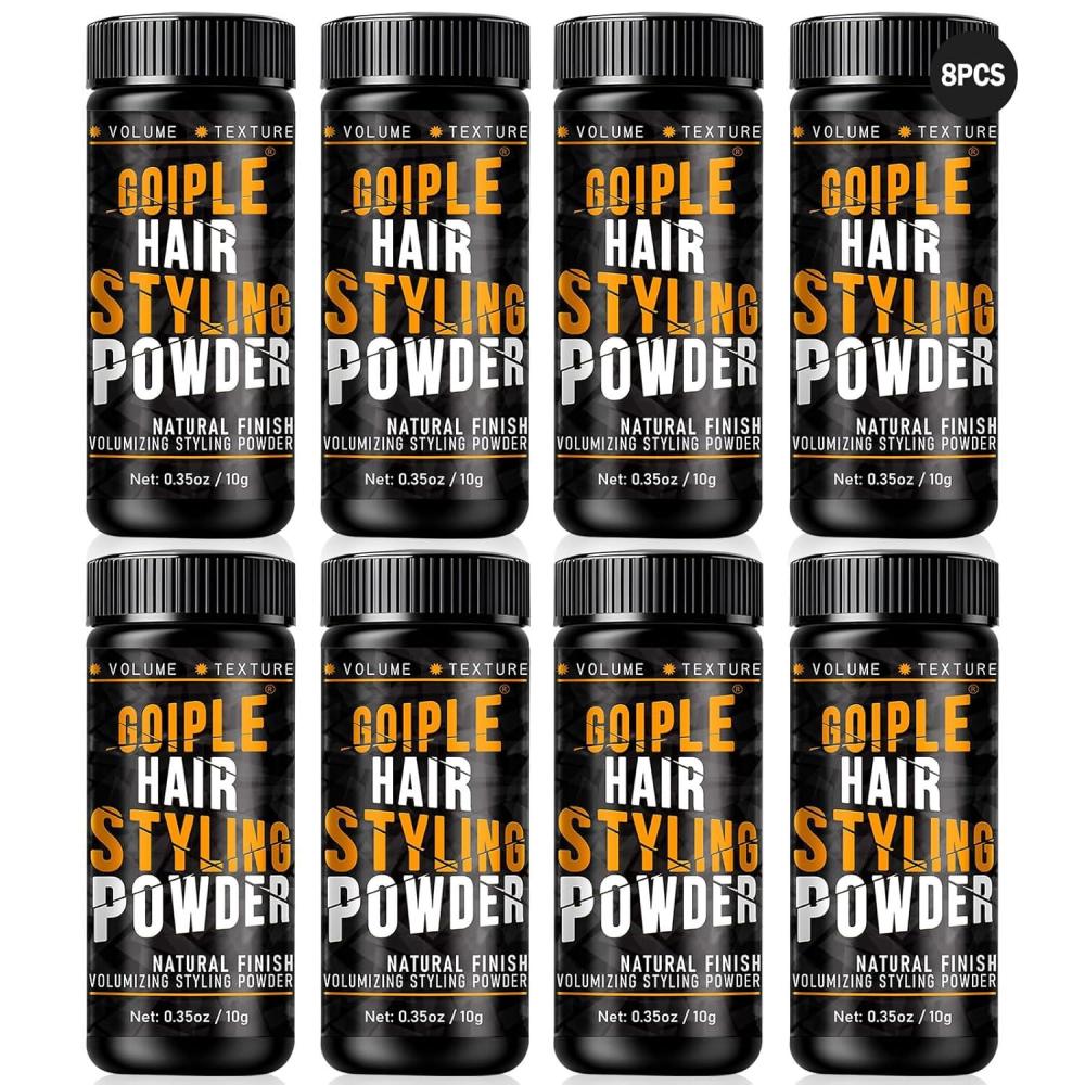 imageGoiple Hair Styling Powder 105oz for Men Natural Look Volumizing ampamp Texturizing Powder With Flexible Hold Easy to Apply No OilGreasyResidue 6pcs