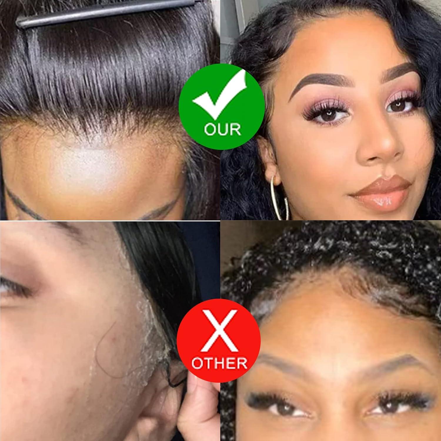 image:imageGoiple Wig Glue Liquid Gold Glueless Lace Gel Waterproof Non Toxic Gold 4oz Wig Kit for Wigs and Hair Systems